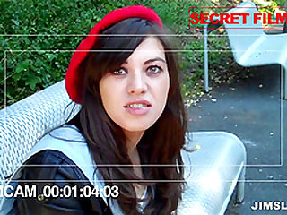 Senior citizen fucks a cute brunette girl in a plaid skirt