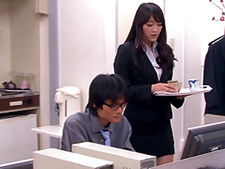 Sho Nishino spreads her legs for a great fuck with a stunning chick